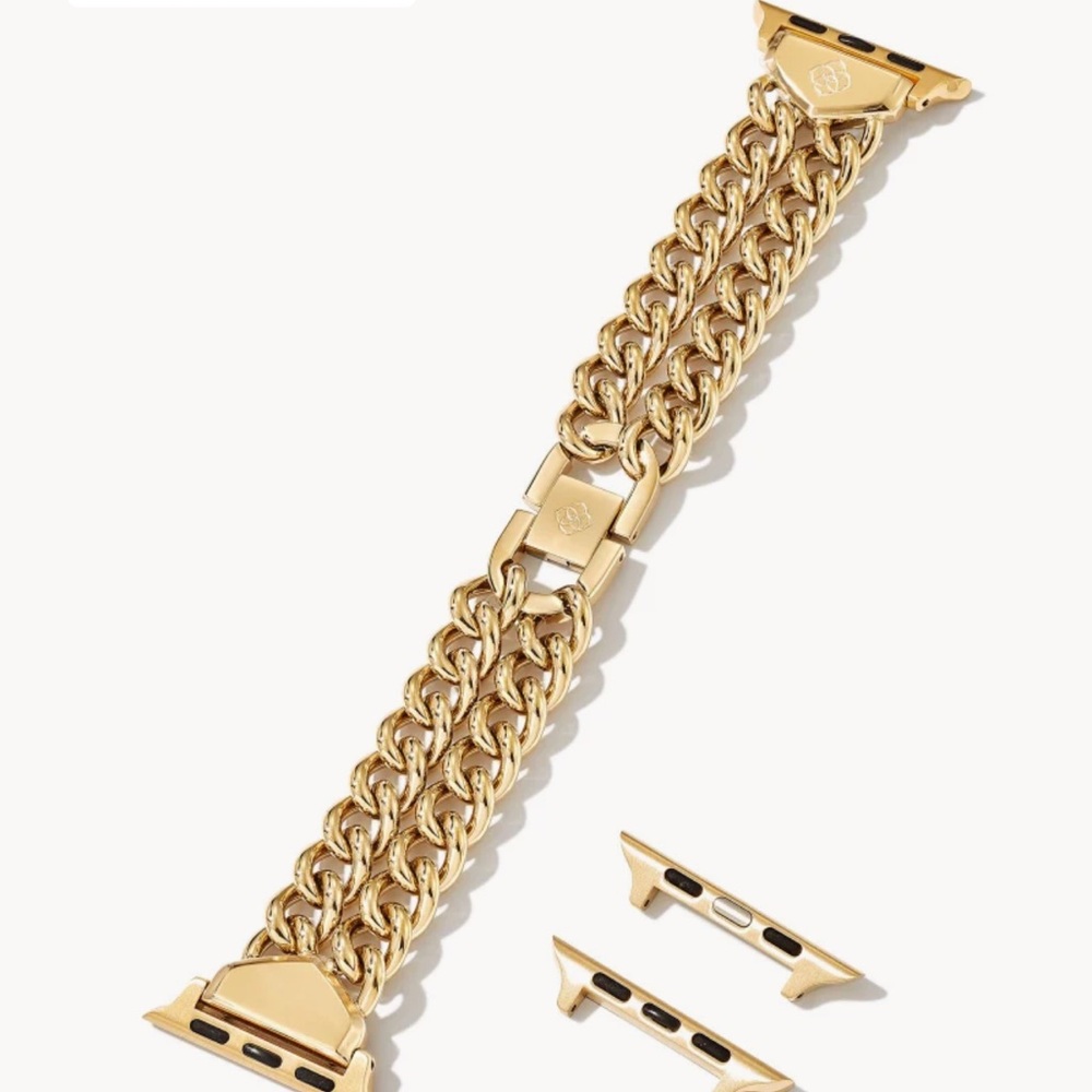 Kendra Scott Whitley Double Chain Watch
